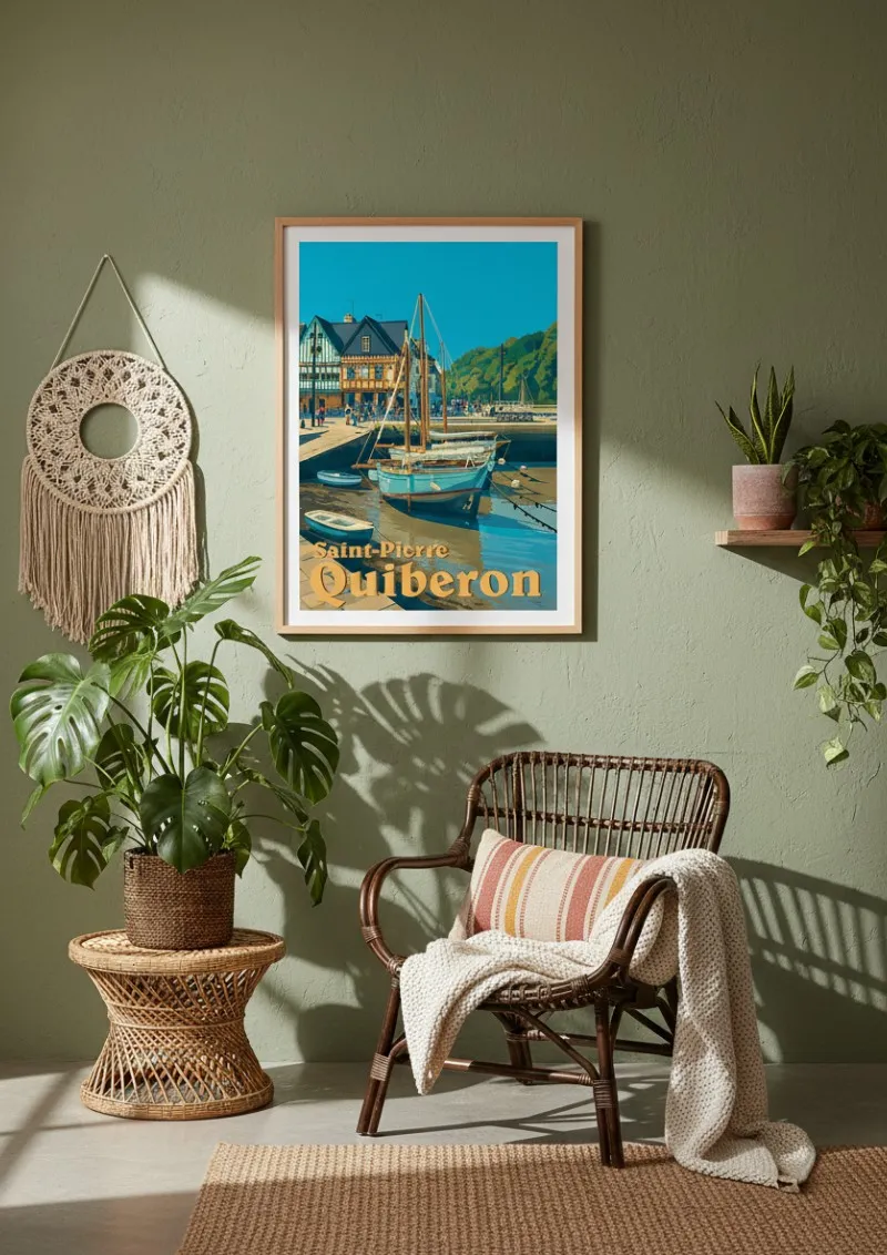 Affiche Saint-Pierre Quiberon -  Port Breton (4)