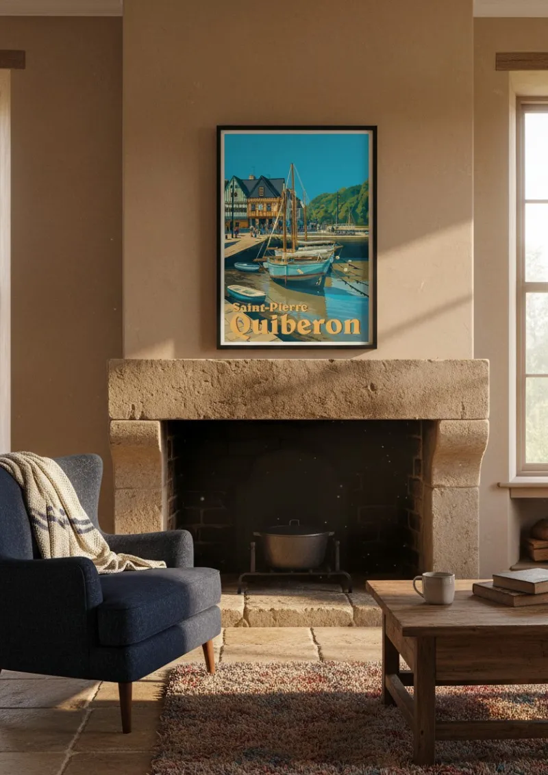 Affiche Saint-Pierre Quiberon -  Port Breton (2)