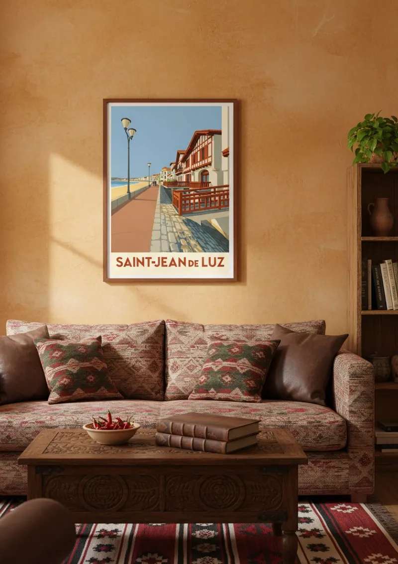 Affiche Saint-Jean-de-Luz - Esprit Basque (3)