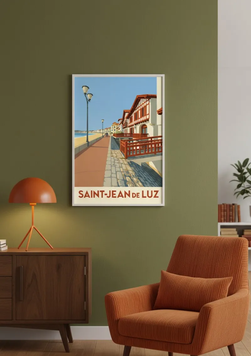Affiche Saint-Jean-de-Luz - Esprit Basque (4)