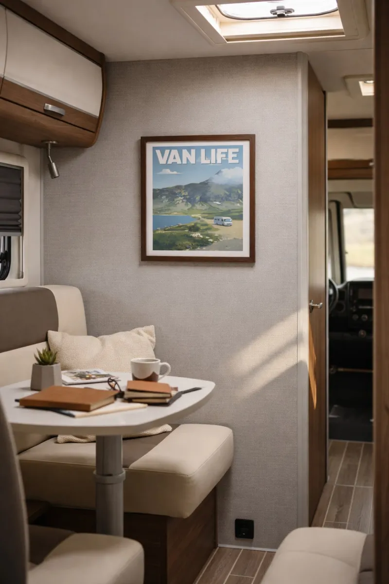 Affiche Van Life - Routes Sauvages de Norvège (4)