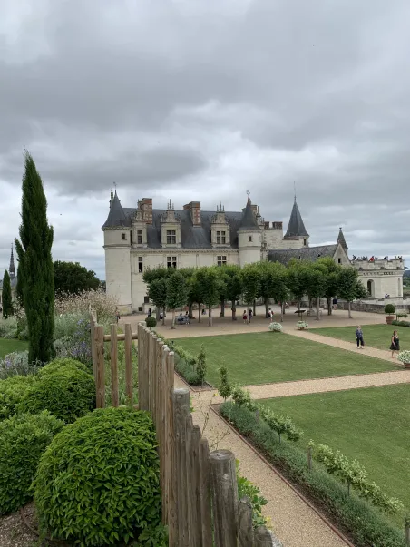Affiche Amboise - Le jardin du château (5)