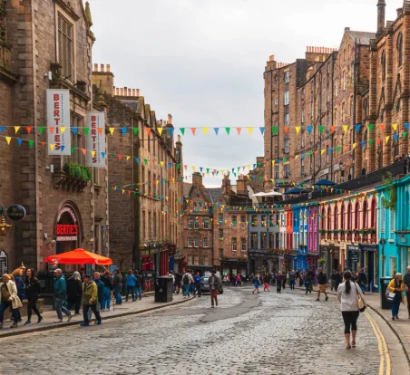 Affiche Edinburgh - Victoria Street (5)
