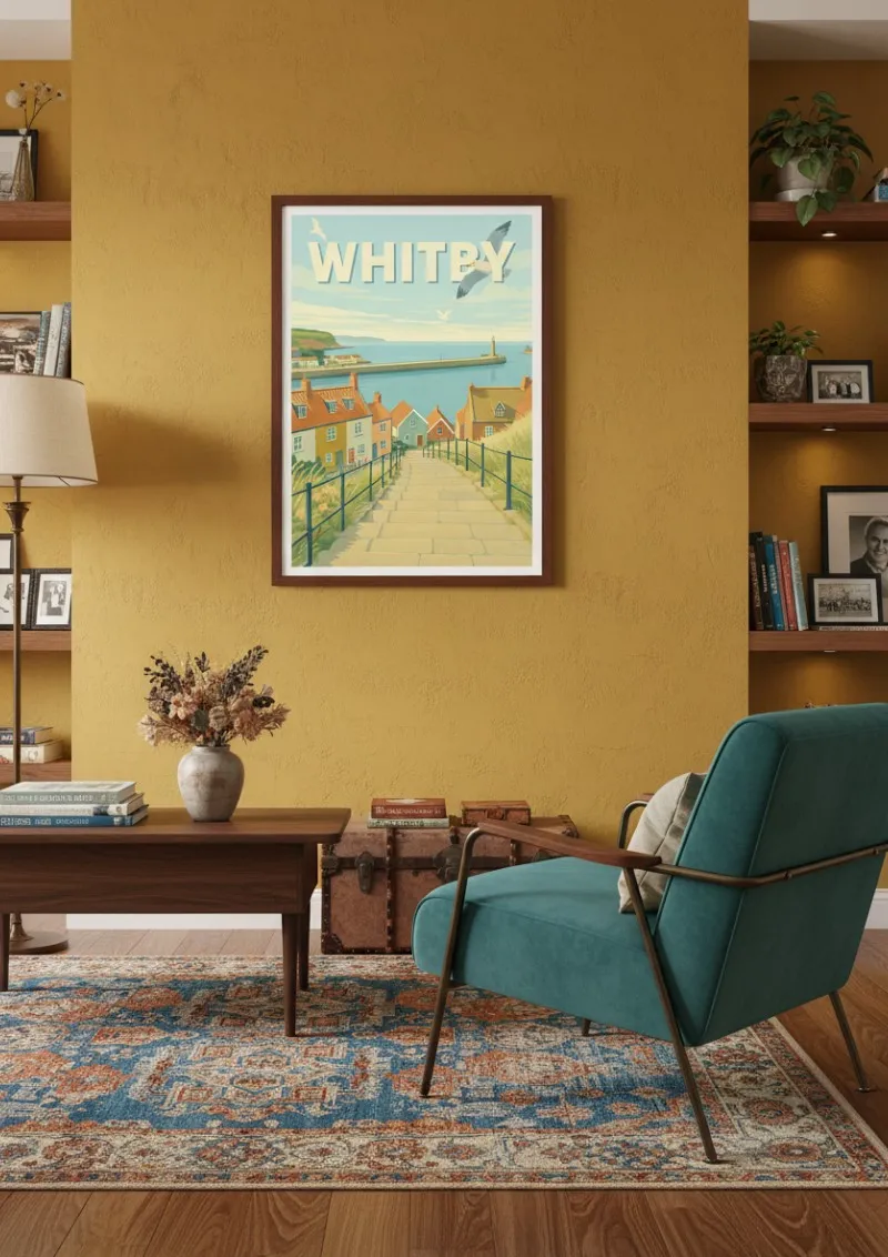 Affiche Whitby - Le village (3)