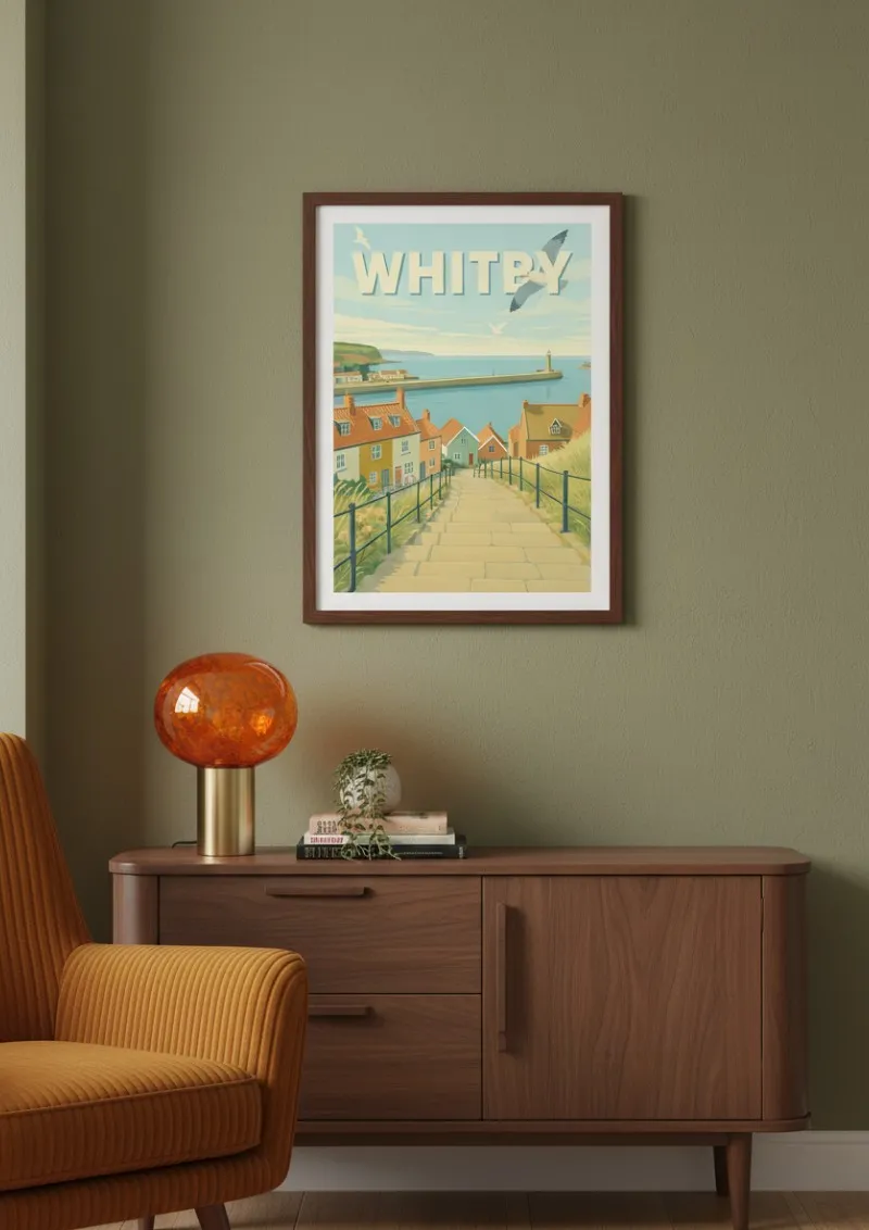 Affiche Whitby - Le village (4)
