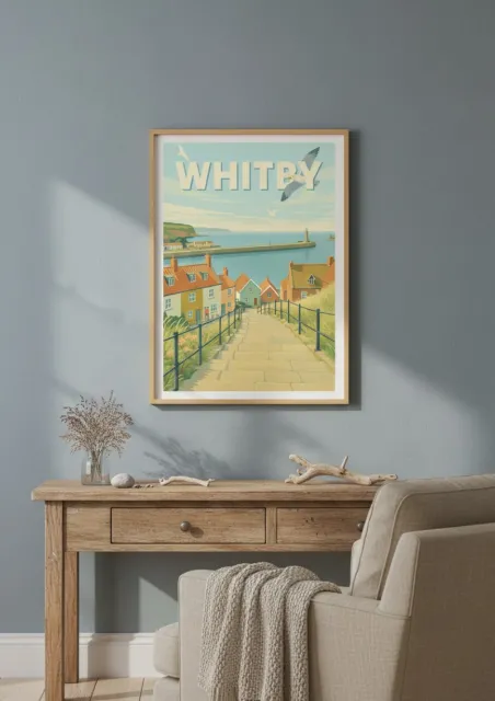 Affiche Whitby - Le village (2)