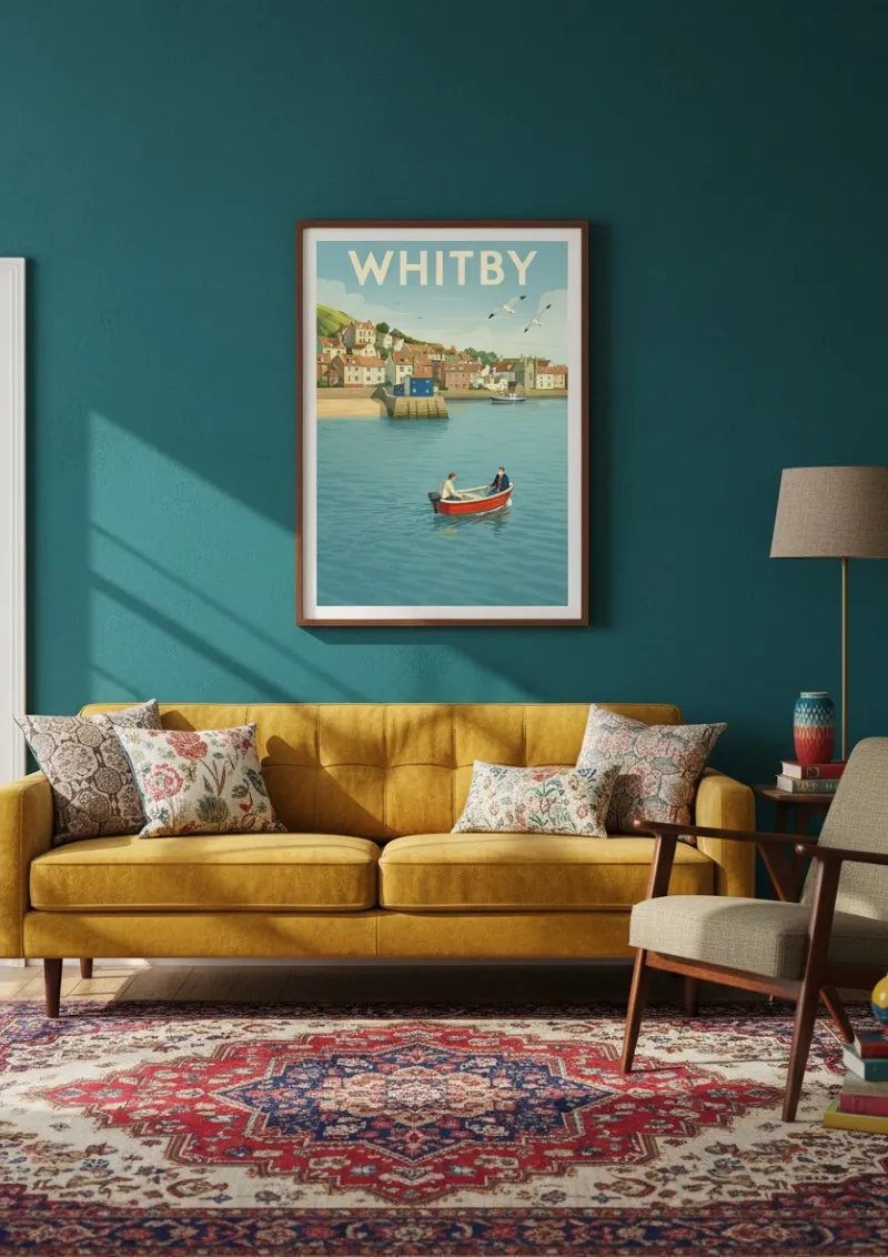 Affiche Whitby - Retour de pêche (3)