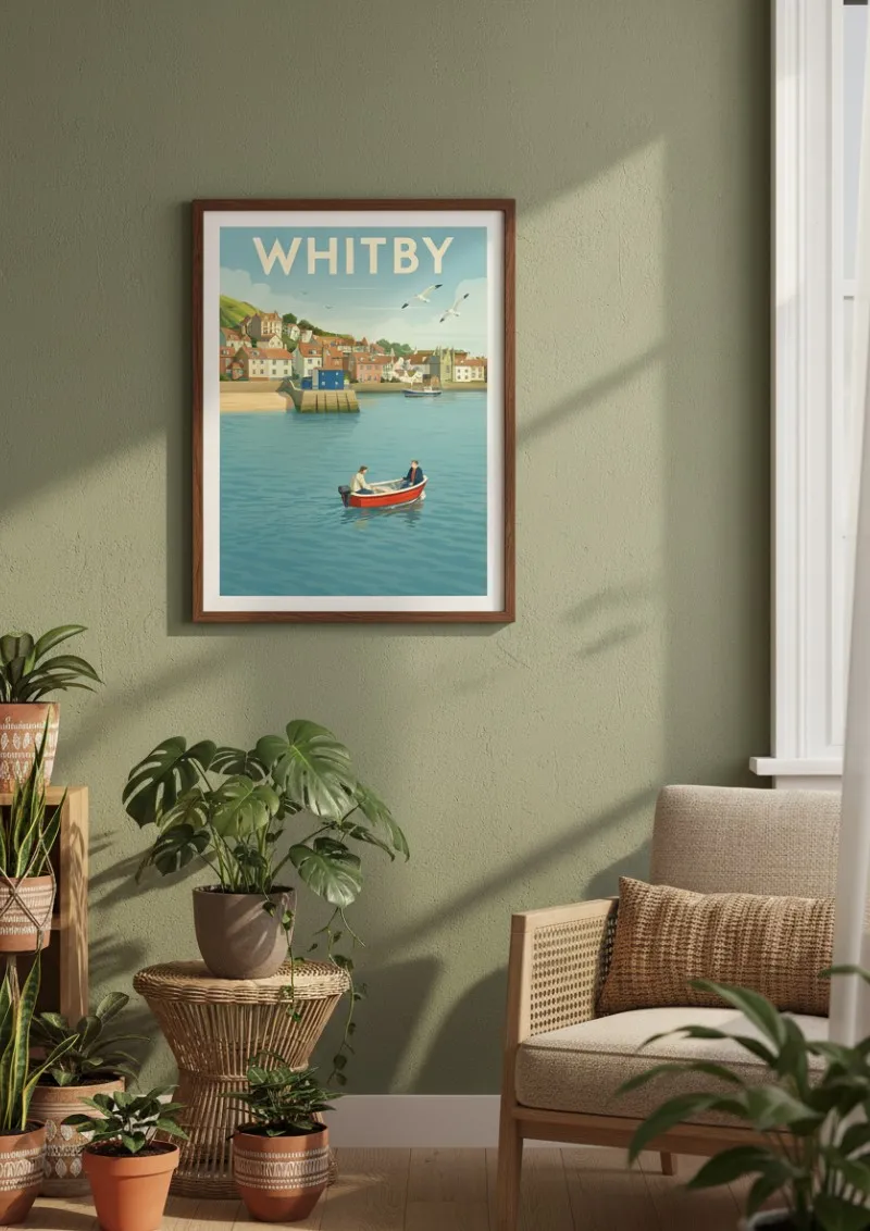 Affiche Whitby - Retour de pêche (4)