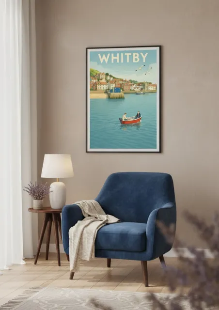 Affiche Whitby - Retour de pêche (2)