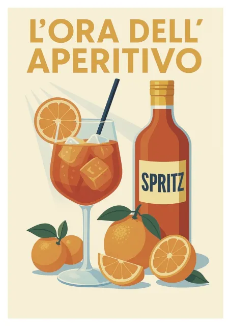 Affiche L’Ora dell’Aperitivo - Spritz Italiano