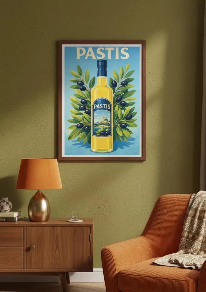 Affiche Pastis - Esprit de Provence (3)