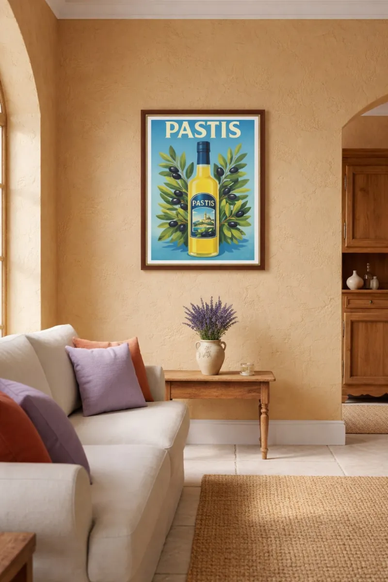 Affiche Pastis - Esprit de Provence (4)