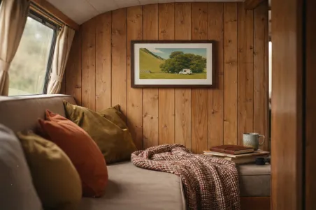 Affiche Vanlife Angleterre - Malham Cove (2)