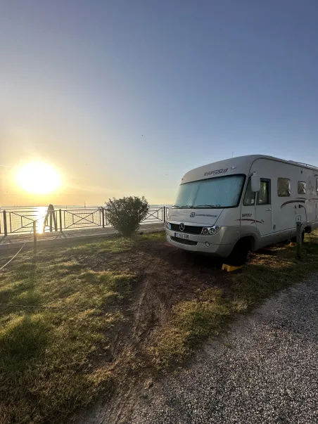 Affiche Vanlife Italie - face à Venise (5)