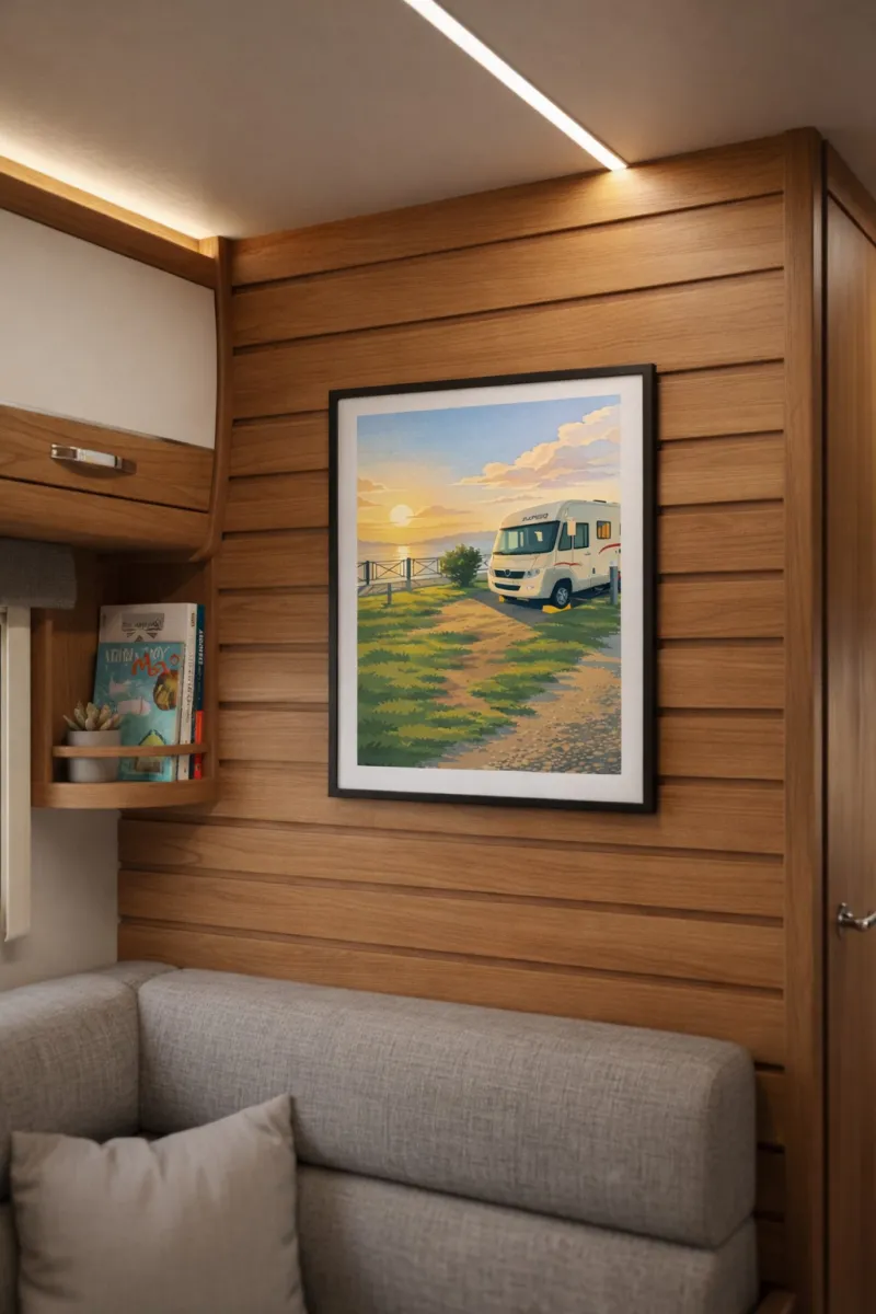 Affiche Vanlife Italie - face à Venise (2)
