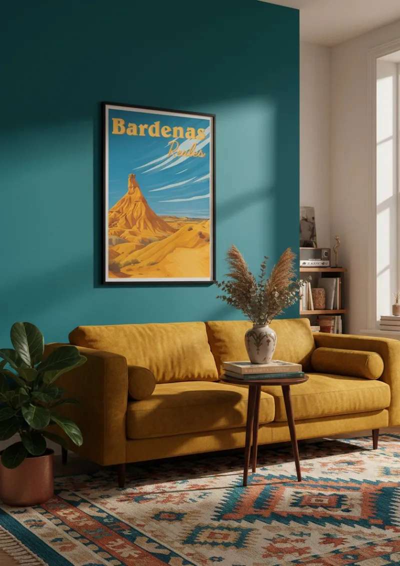 Affiche Bardenas Reales -  Désert d’Espagne (2)
