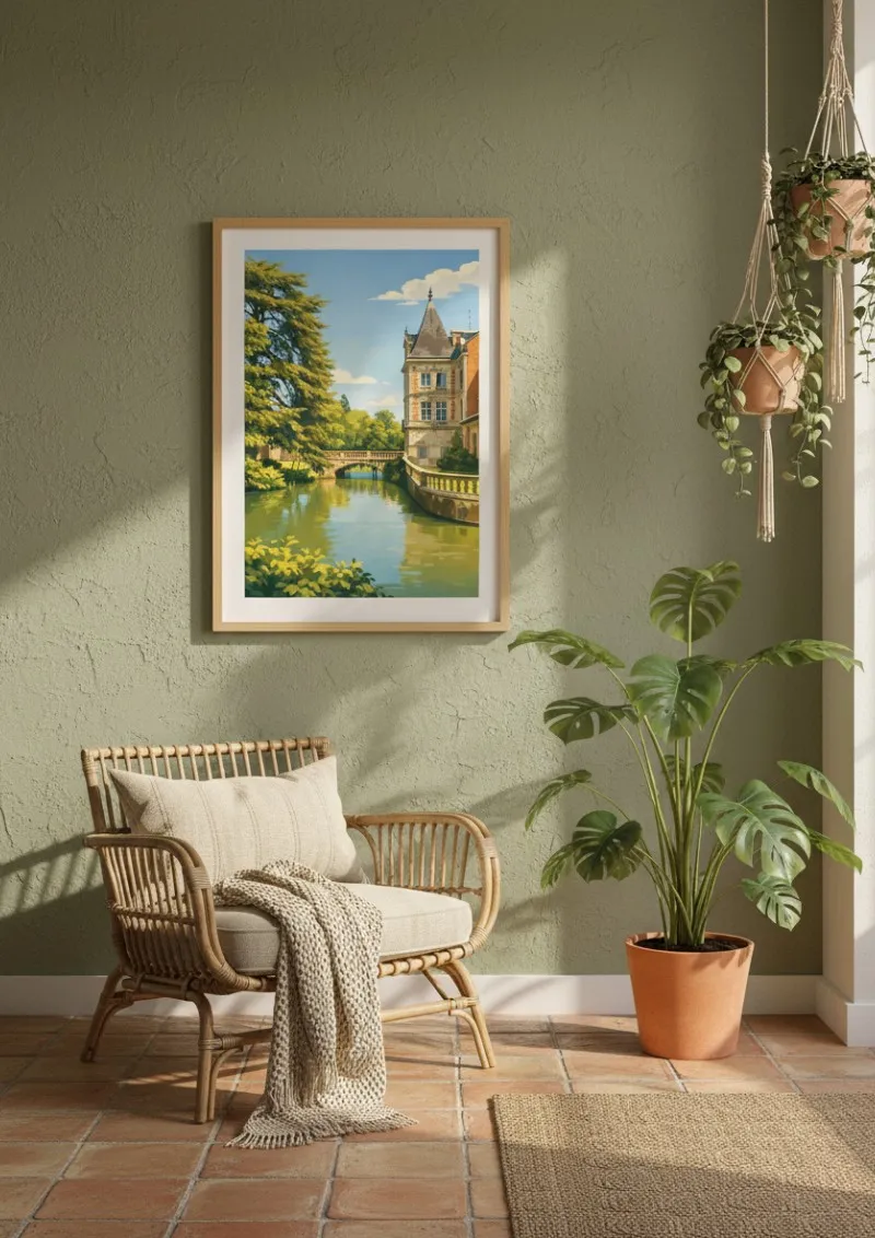 Affiche Loire - Château de Rocheux (3)