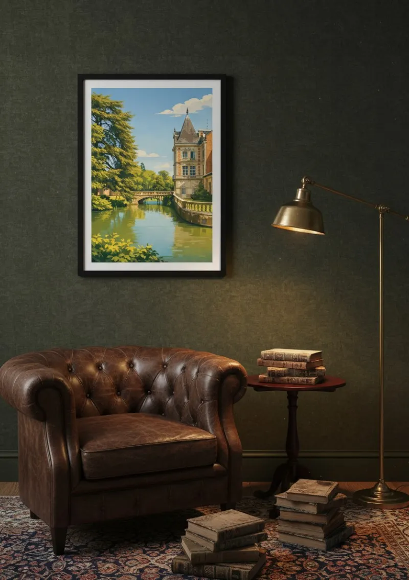 Affiche Loire - Château de Rocheux (4)