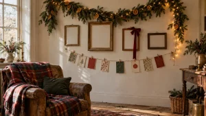 Christmas wall decor: 12 vintage and cosy ideas